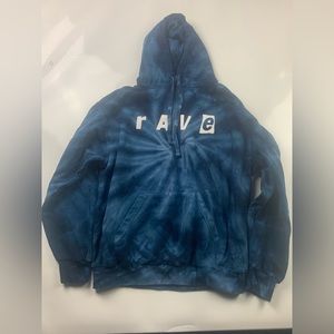 Color tone blue hoodie size M